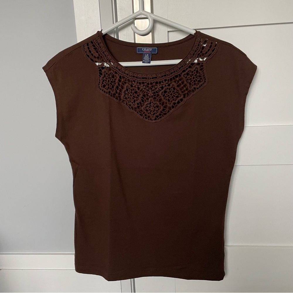 Ladies Elegant Top by Chaps Ralph Lauren